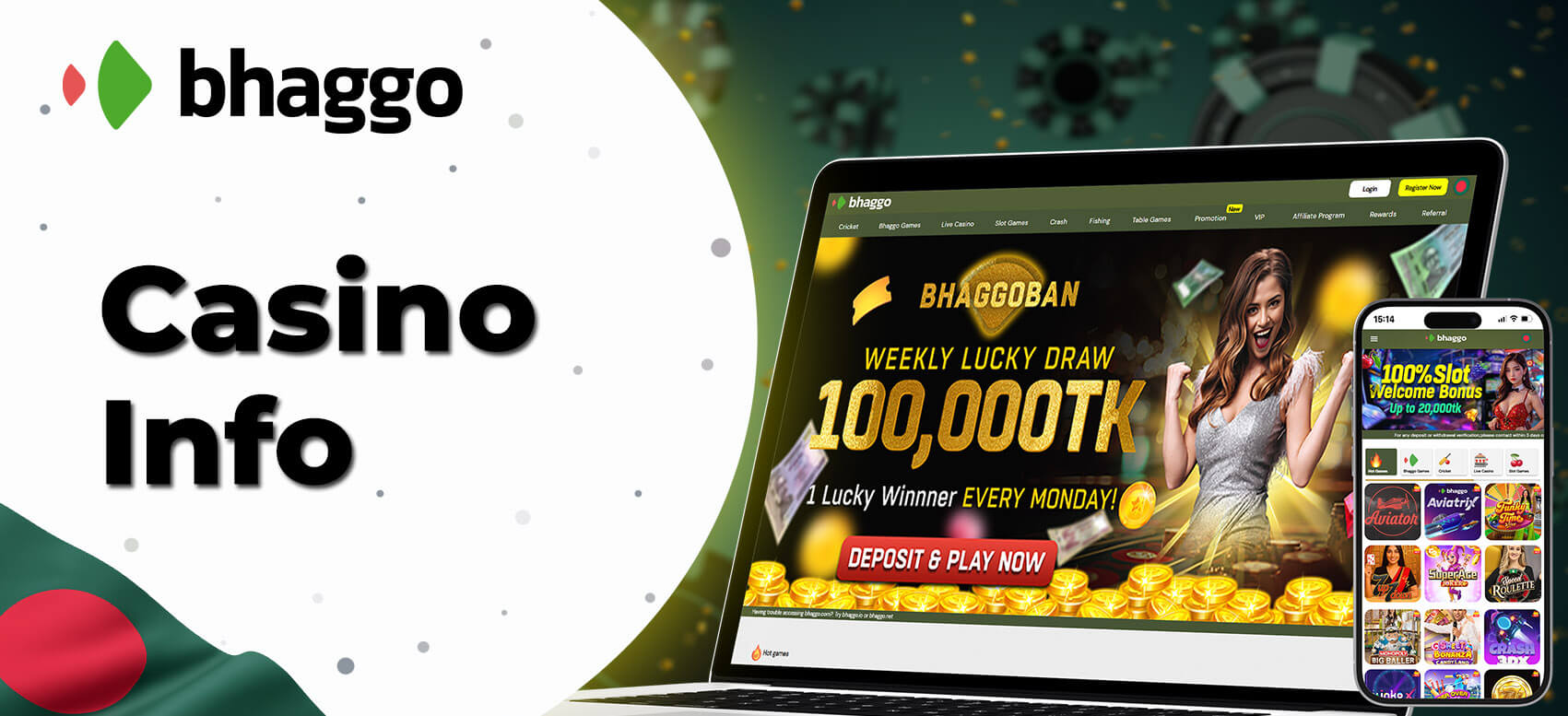 Key facts about Bhaggo Casino.